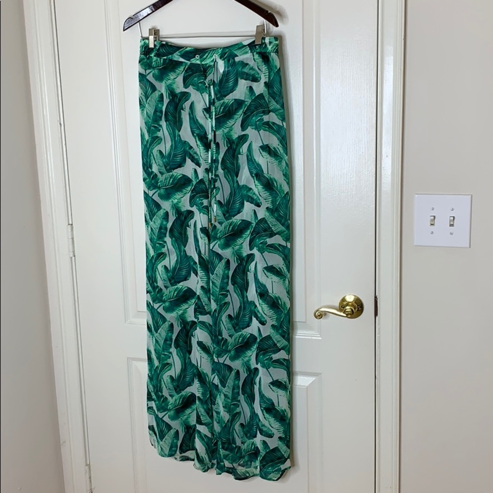 Never worn. Beach cover up pants